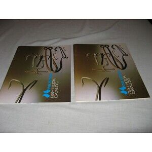 Lot Of 2 Vintage Mustad & Son Fish Hook Catalogs Auburn New York Fishing Hooks